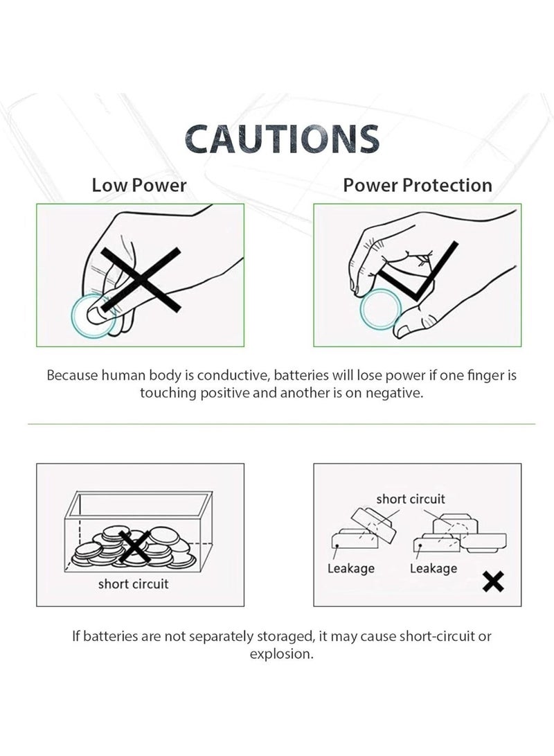 Accell CR2032 3V Lithium Coin Cell Battery (Pack of 5) — Long-Lasting, Leak-Resistant Button Cells for AirTag, Key Fob & Watches - Image 3