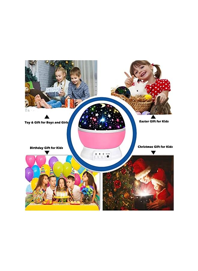 The Bros Toys for 1-10 Year Old Girls,Star Projector for Kids 2-9 Year Old Girl Gifts Toys for 3-8 Year Old Girls Christmas Gifts for 4-7 Year Old Boys Sensory Baby Toys Birthday Gifts Stocking Stuffers - Image 4