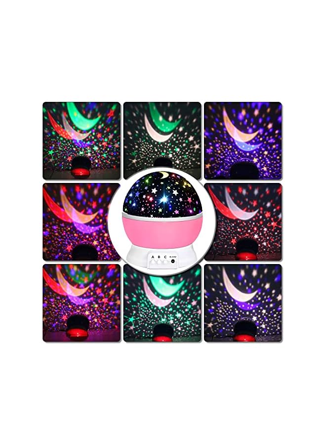 The Bros Toys for 1-10 Year Old Girls,Star Projector for Kids 2-9 Year Old Girl Gifts Toys for 3-8 Year Old Girls Christmas Gifts for 4-7 Year Old Boys Sensory Baby Toys Birthday Gifts Stocking Stuffers - Image 3