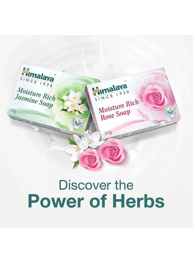 Himalaya Moisture Rich Jasmine Soap- 6X125gms - Image 3