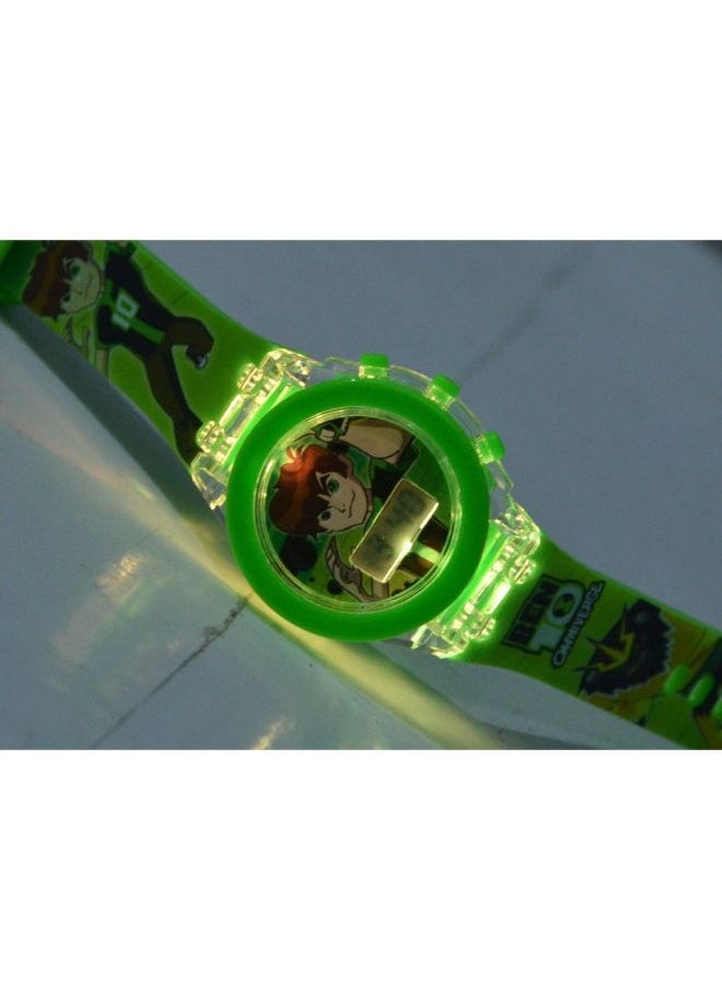 Generic - Ben 10 Style Glowing LED Watch - Image 1