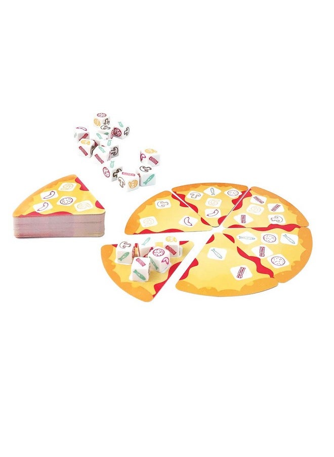 University Games - University Games, Pizza Party Dice Game, Dice Game for Kids and Families, Ages 6+ - Image 1