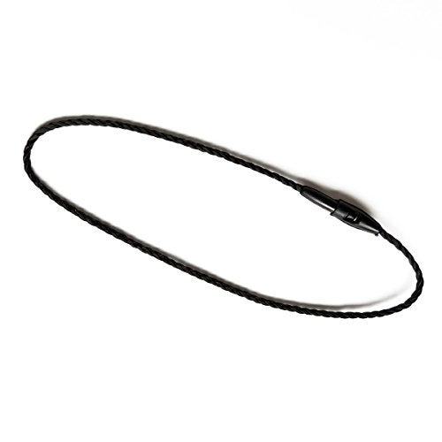 LGEGE 1000 pcs 7.5-inch Black Hang Tag Nylon String Snap Lock Pin Loop Fasteners Hook Ties - Image 3