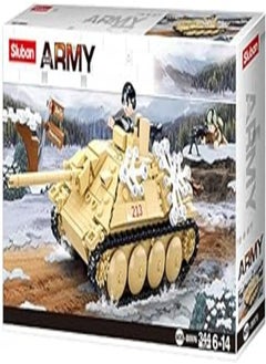 Sluban WWII SL95836 Soviet Hunting Tank (344 Pieces), Sluban Clamping Blocks, Play Set 
