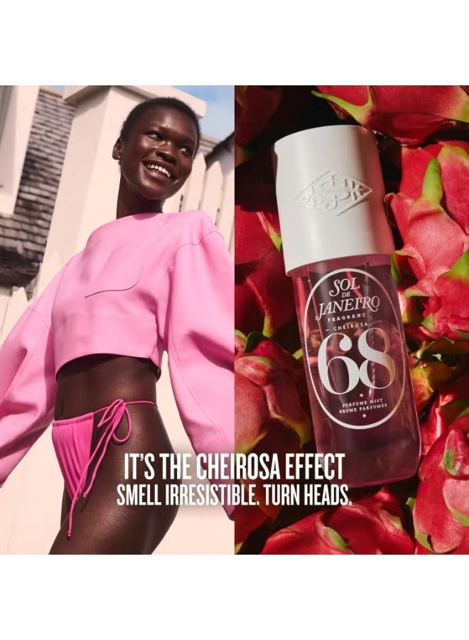 Sol De Janeiro Brazilian Crush Cheirosa 68 Hair & Body Perfume Mist 90ml | Pink Dragonfruit, Jasmine & Vanilla Fragrance Spray - Image 5