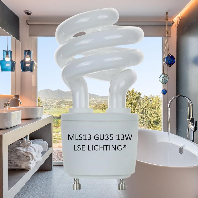 LSE Lighting لمبة إضاءة LSE بقدرة 13 واط موديل MLS13 بقاعدة GU24 لمراوح الشفط باناسونيك VQL5 - Image 5