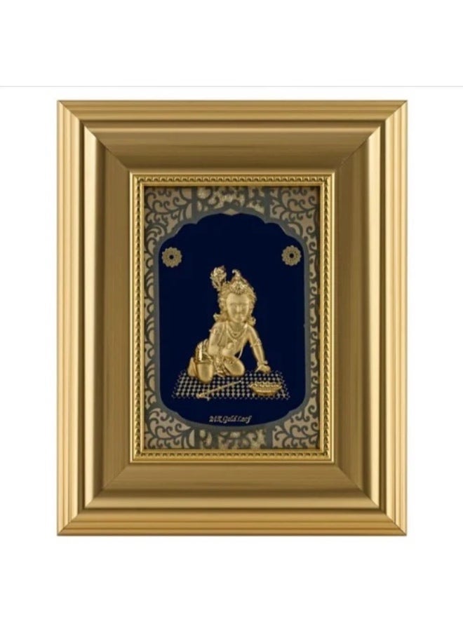 سباركل آند شاين إطار بال كريشنا جي الإلهي (الحجم: 20 × 25 سم) - Image 1