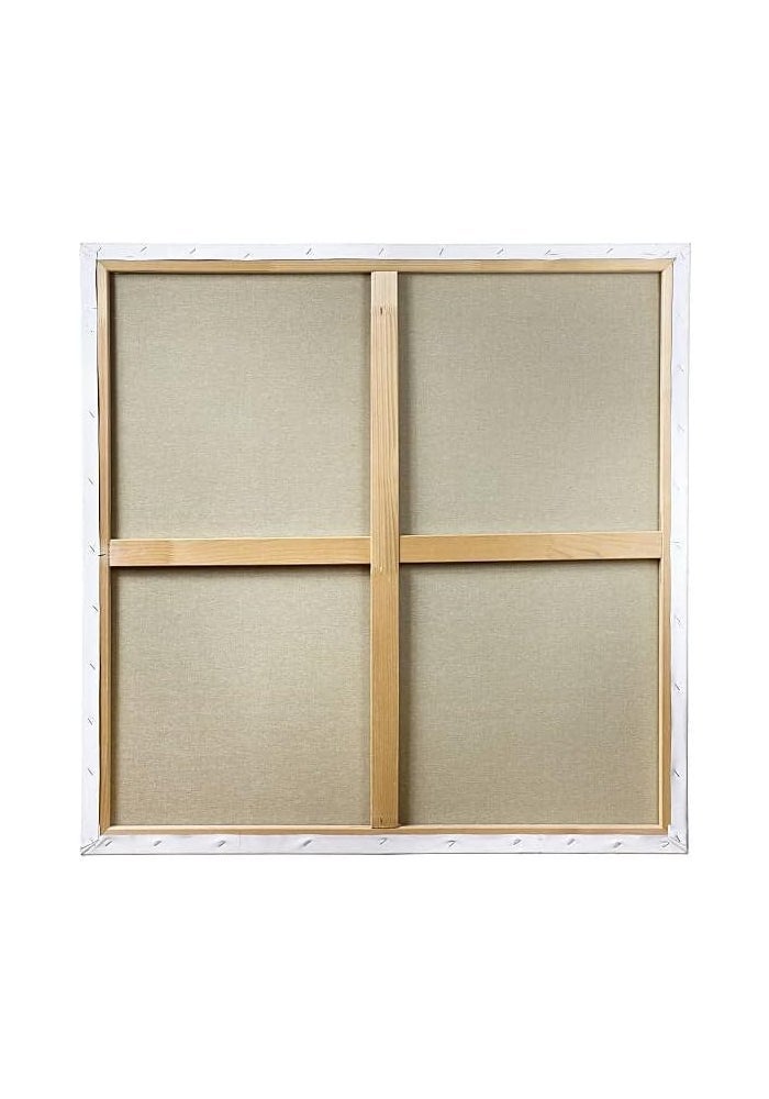 Al Raied ARS® White Blank Canvas Board 100x100 cm - Image 4