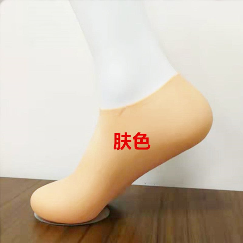Generic Silicone Sock Covers Beach Sleep Thickened Foot Protectors XL white 41-43  - Image 5