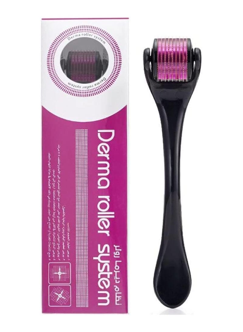 SHOWAY Derma Roller Microneedle Kit For Face, Body, Hair Premium 540 Titanium Microneedling Facial Skincare (0.5Mm), 1.0 Count, 1 - Image 2