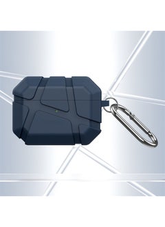 Apple Protective Case Is Suitable For AIRPODS 4/3 PRO 2 TPU Split Anti-drop Bluetooth Earphone Case 1/2 Generation-Color:Navy Blue-Applicable Models:Airpods Pro2