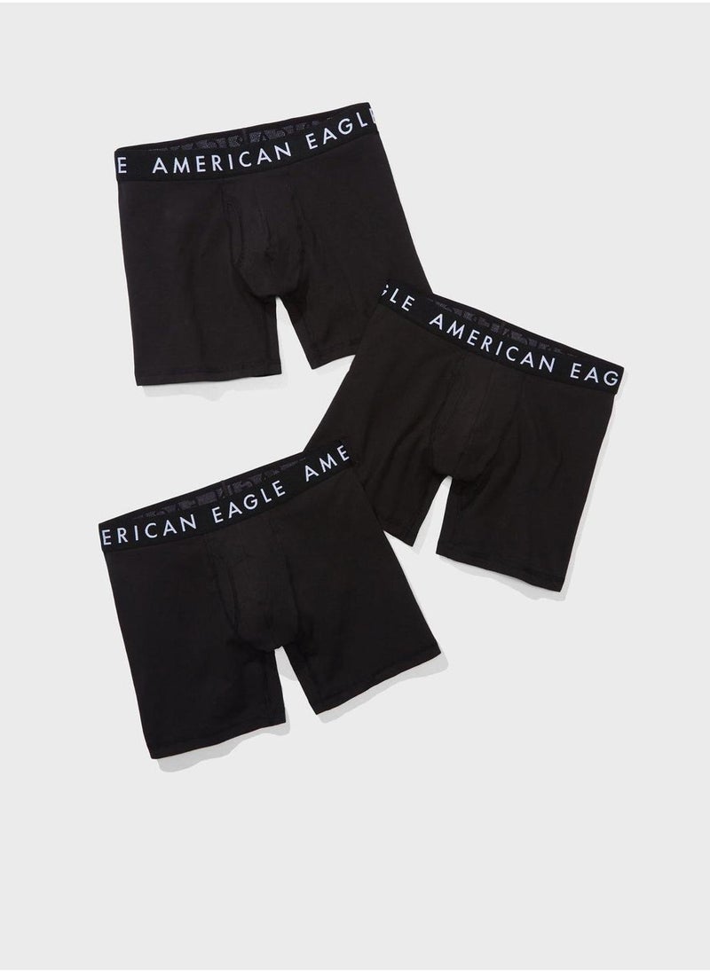 American Eagle 3 Pack Classic Logo Band Boxer 