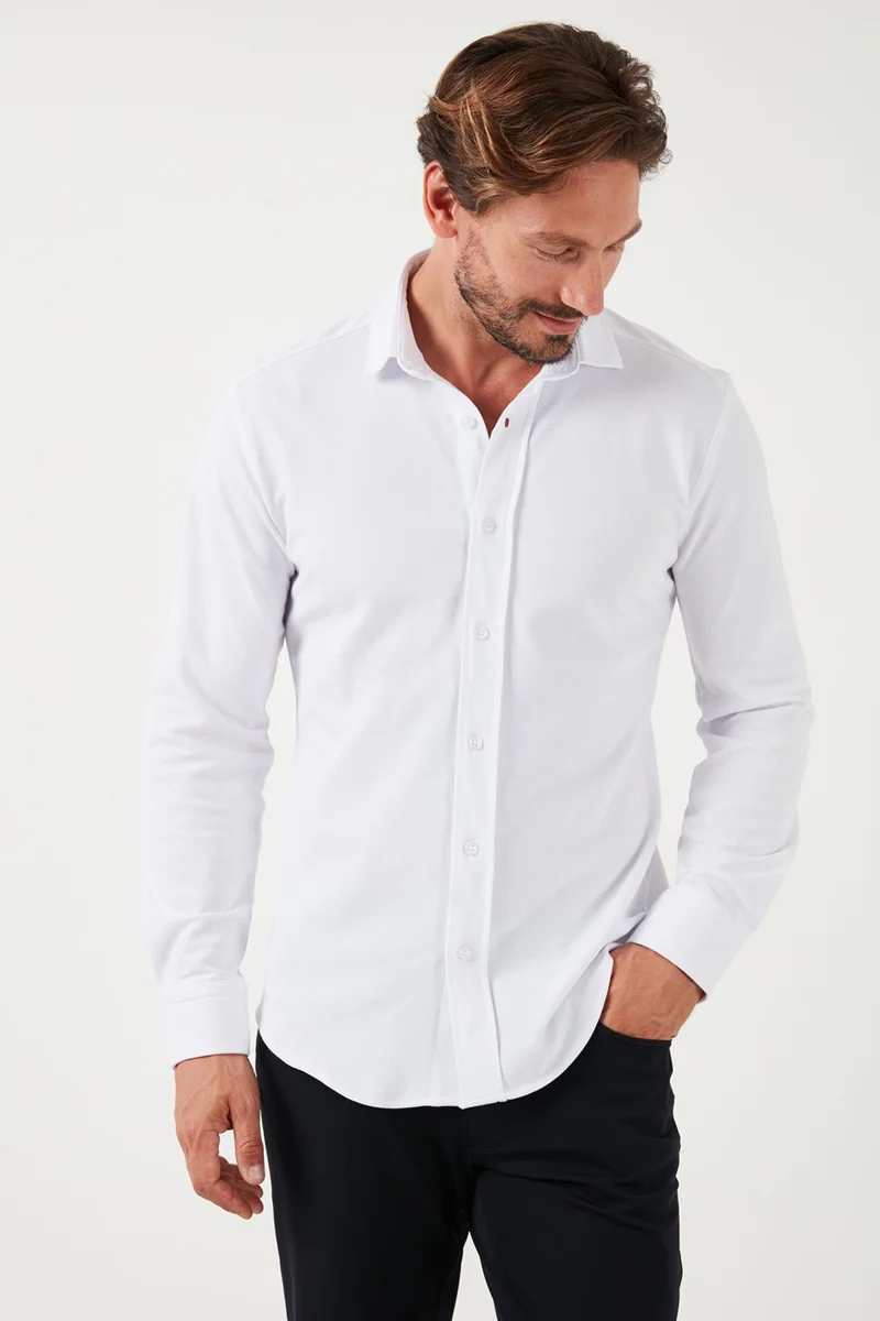 Buratti Cotton Regular Fit Shirt Men's Shirt Cf25w113650