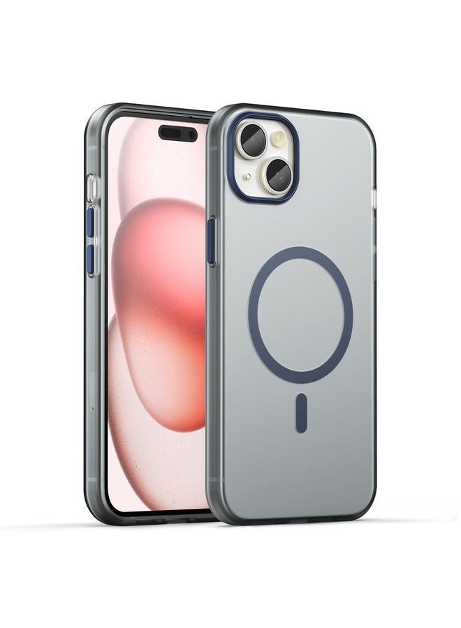 اس-توب جراب هاتف MagSafe Frosted شفاف من مادة TPU + PC بتغطية كاملة لهاتف iPhone 15 Plus - Image 1