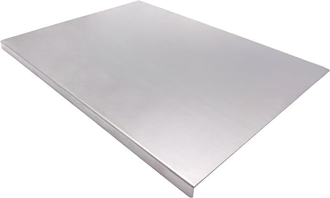Kitssential® Stainless Steel Chopping Board | Fruit Vegetable Meat Cutting | 304 Grade Large Counter Top | Meat Chopper | Big Size Heavy Duty Platform (40 X 30 cm) - Image 4