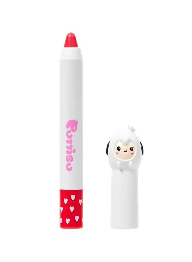 Puttisu Butter Lip Crayon #07 Awesome Berry - Image 1