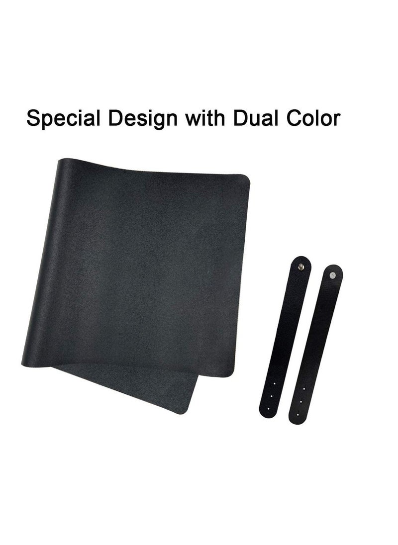 INFOSUN - Mouse Pad Large Size 80 * 40* CM Double Sided Color Desk Pad with PU Leather XXL Mousepad for Laptops/Computers Work Gaming Office Home - Image 1