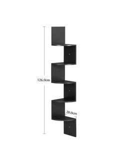 HomeWares 5-Tier Shelves, Radial Wall Mount Corner Shelf, Wall Organizer Storage - pzsku/Z52CB57BFA4AFB99077DCZ/45/_/1717732760/5e788865-78e5-410c-b480-501aed6e0a07