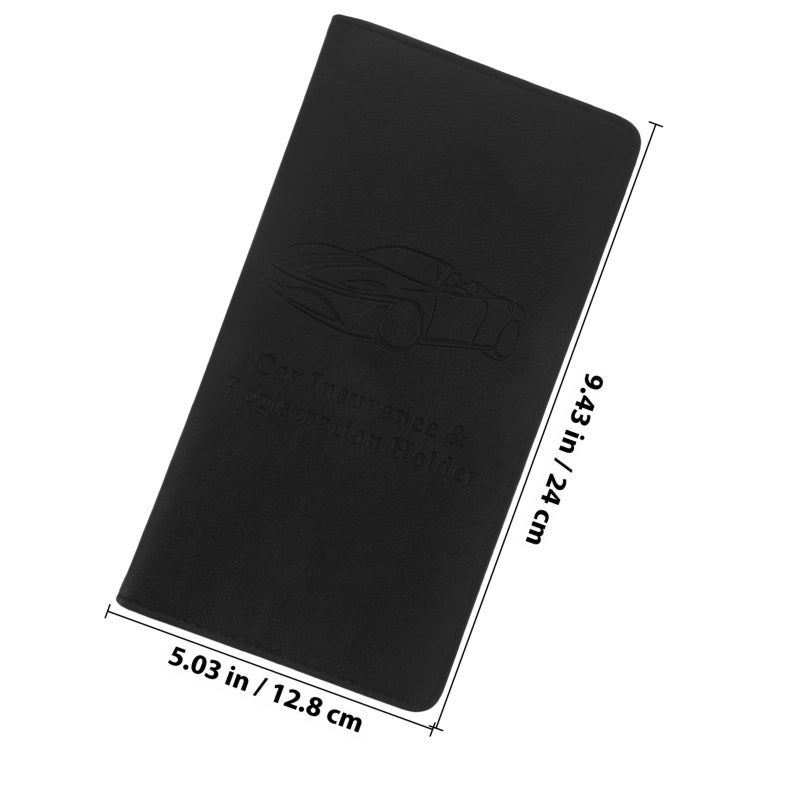 Car Registration And Insurance Holder Pu Holder For Driver License And Ticket Holder Vehicle Accessories For Car Interior - Image 2