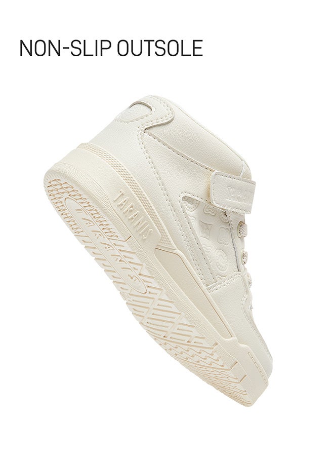 تارانيس حذاء تارانيس للأطفال منقوش - حذاء رياضي أبيض للأطفال الصغار، حذاء رياضي كلاسيكي منقوش - Image 5