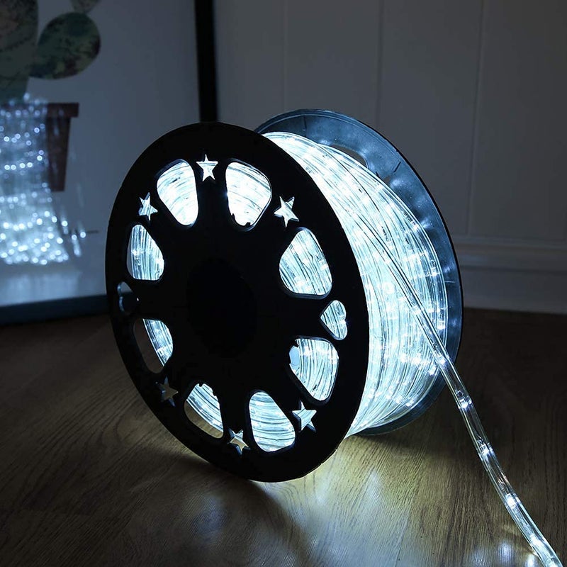 VELOCIOUS VELOCIOUS LED Strip Rope Light for Home Decoration 5 Meter DiwaliFestivalsChristmas Waterproof for Indoor Outdoor White  - Image 1