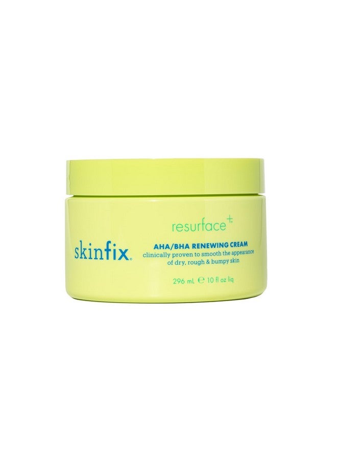 Skinfix Skinfix Resurface+ AHA/BHA Renewing Cream: Exfoliating Body Cream That Visibly Smooths Rough, Bumpy & Crepey Skin While Moisturizing With Shea Butter, Jojoba Oil & Glycerin, 10 Fl Oz  - Image 1