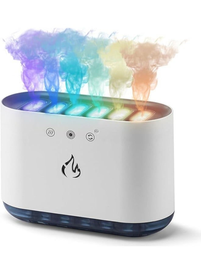 Executive LLC Humidifier Volcano Dynamic Light 900mL Water Tank Humidifiers for Home Office Essential Oil Diffuser adjustable mist Baby Nursery Auto Shut-Off 360° Rotation Nozzle Large Room - Image 1