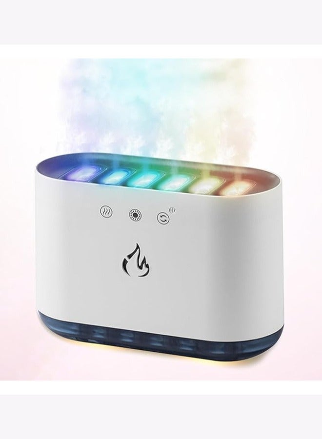 Executive LLC Humidifier Volcano Dynamic Light 900mL Water Tank Humidifiers for Home Office Essential Oil Diffuser adjustable mist Baby Nursery Auto Shut-Off 360° Rotation Nozzle Large Room - Image 2