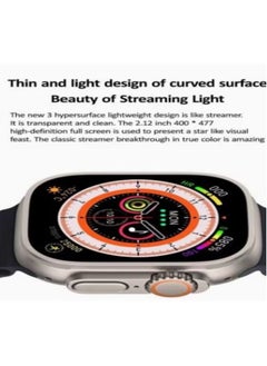 Generic HK8 Pro Max 2.12" AMOLED screen Ultra Smart Watch Series 8 49mm Memory 256MB Battery 320mAh Compass NFC Waterproof IP68 Wireless Charging Black  - Image 3
