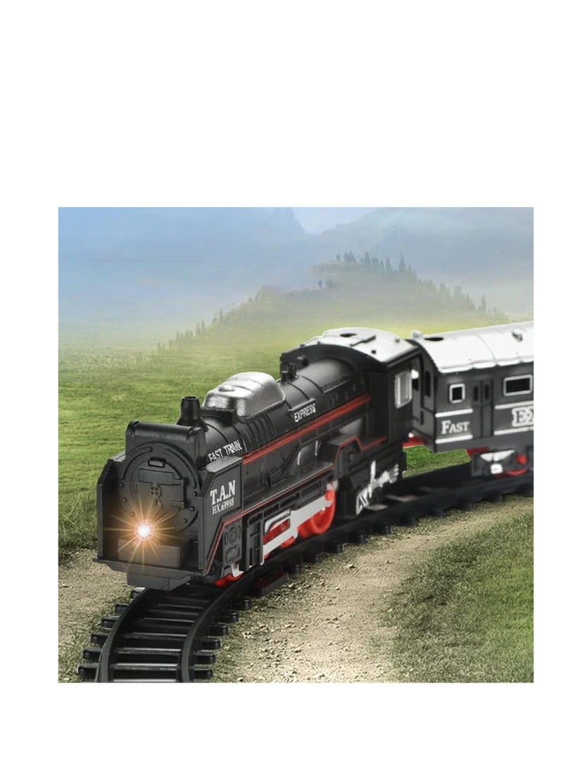 4-Piece Train Set with Track for Kids Toy Train Set  - Image 4