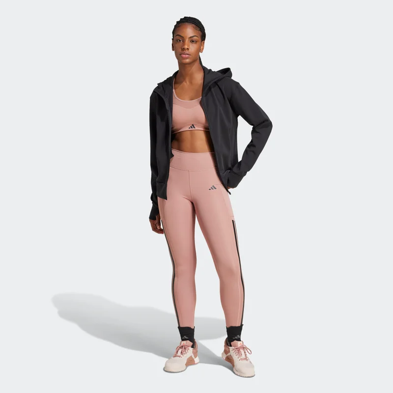 Adidas adidas Optime 3-Stripes Full Length Leggings