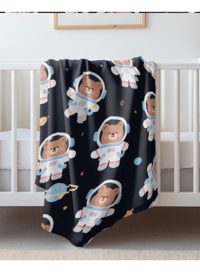 general Flannel thin blanket (warm and comfortable, suitable for sleep, gaming, dust removal and sandproof) 150cm*200cm - 94 - Image 1