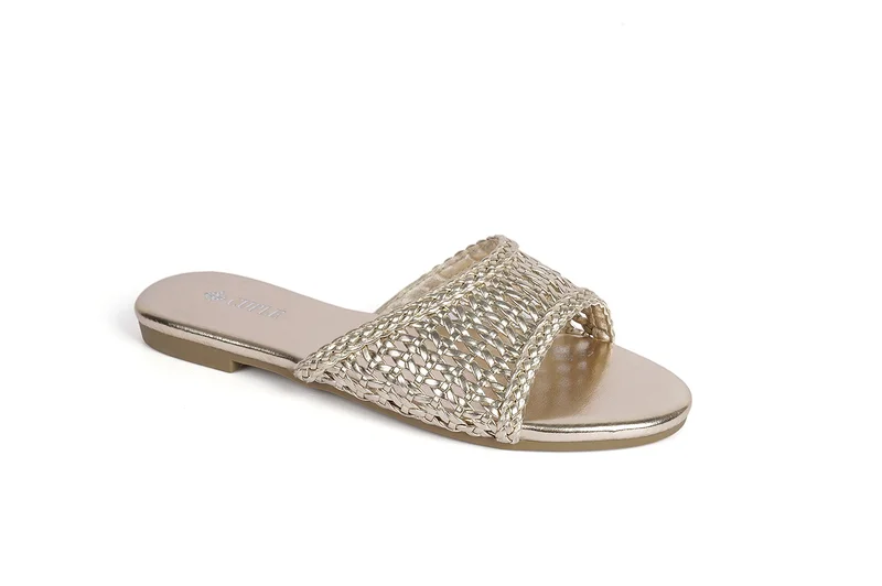 Cuple Ladies Ramadan Embellished flat Sandals