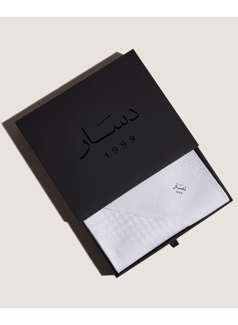 دسار شماغ دسار الشيوخ ابيض - Image 5