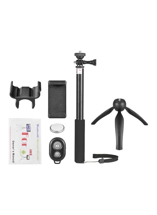 ANDOER Tabletop Tripod Stand With Remote Black  - Image 5