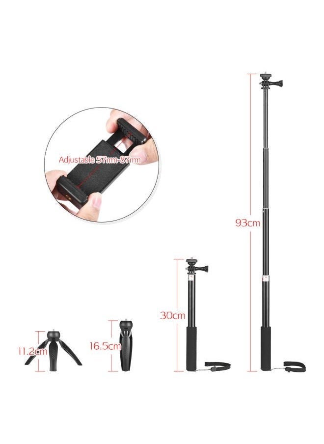 ANDOER Tabletop Tripod Stand With Remote Black  - Image 3