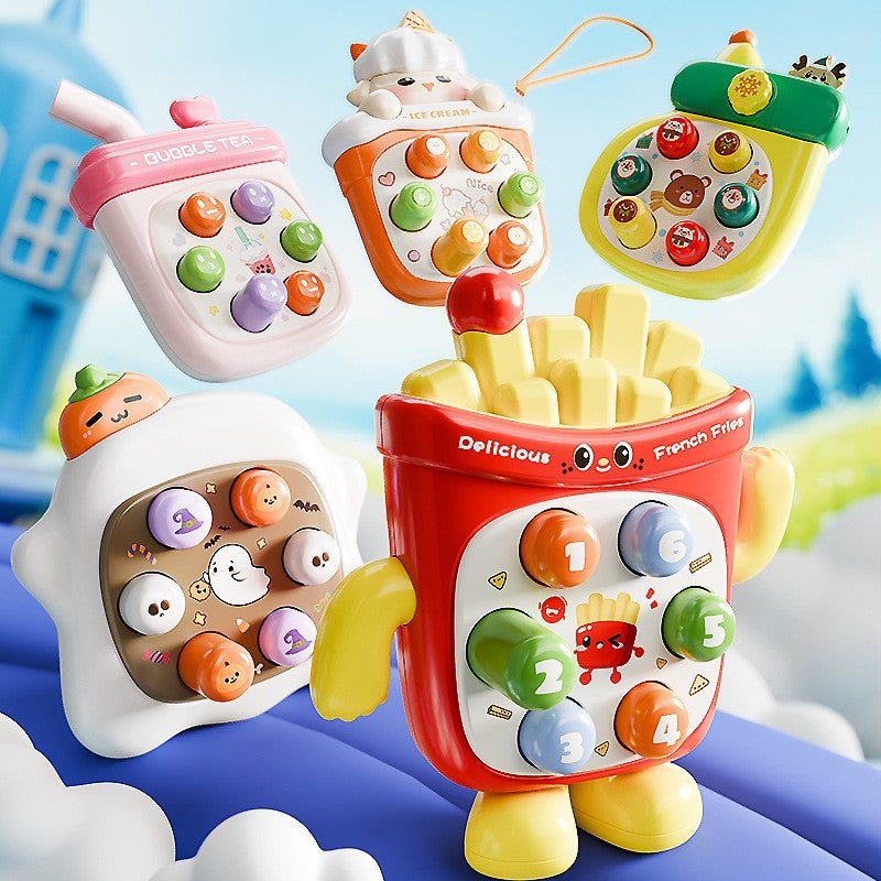 Christmas Whack-a-Mole Toy for Kids Stress Relief - Image 1