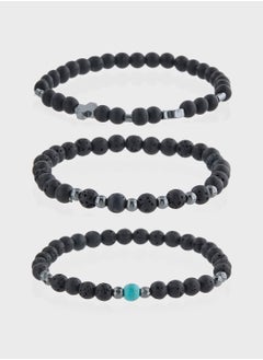 Seventy Five 3 Pack Beaded Bracelet Set  - Image 1
