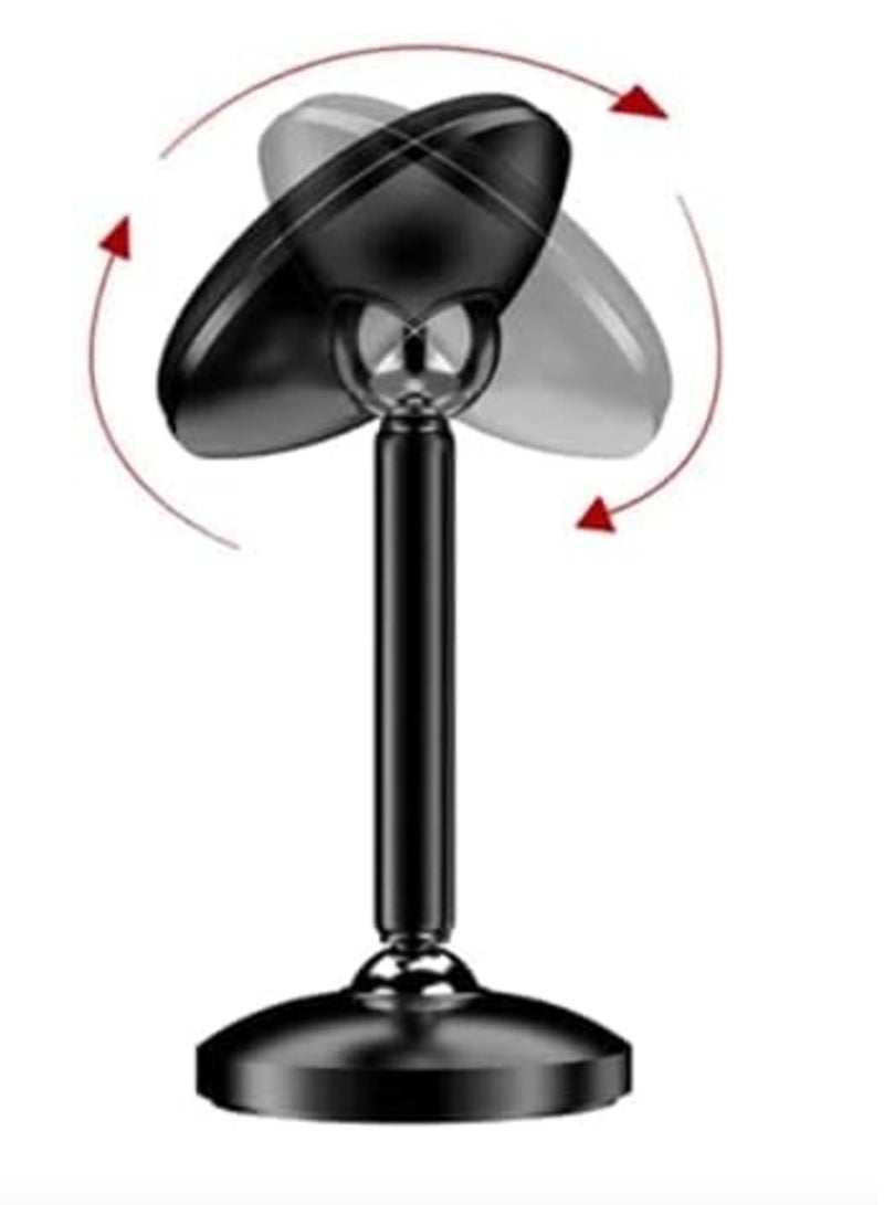 JAJEEK "Magnetic Car Mobile Holder (Black) – ET-EH82 Universal Magnetic Phone Mount for Car, Compact Design & Secure Grip" - Image 3