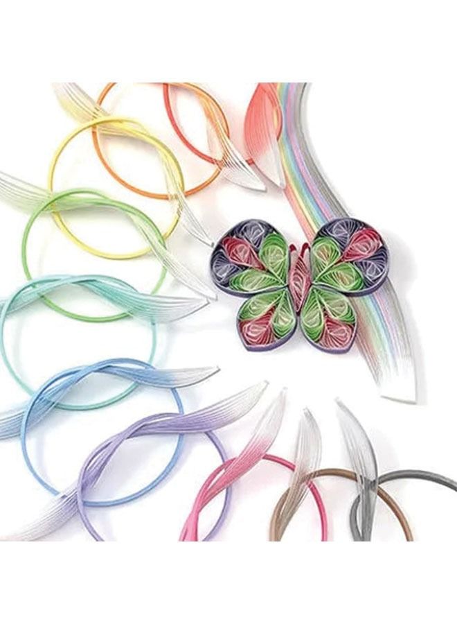 Quilling paper two tones 50pieces each pack 1/4