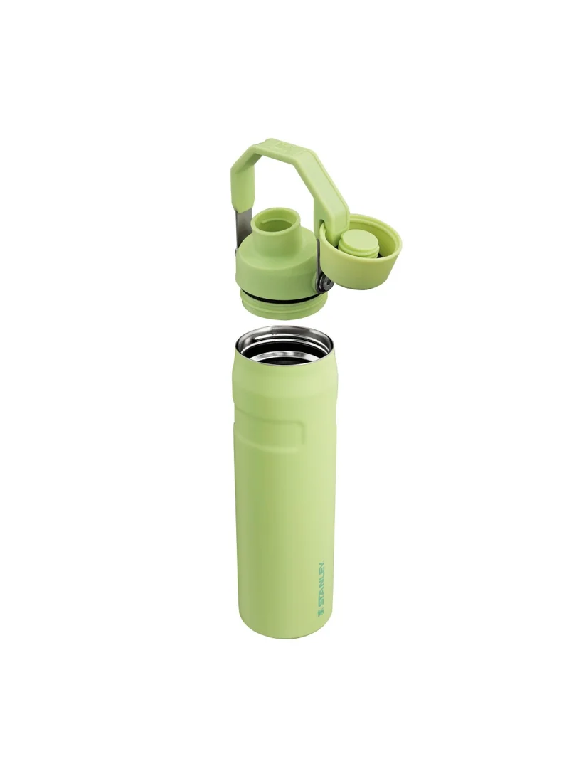 ستانلي The Aerolight IceFlow Water Bottle Fast Flow 0.6L - Keeps 10 Hours Cold - Lightweight Insulated Water Bottles - Dishwasher Safe - Leakproof and Fast Flow Lid - BPA Free - Citron