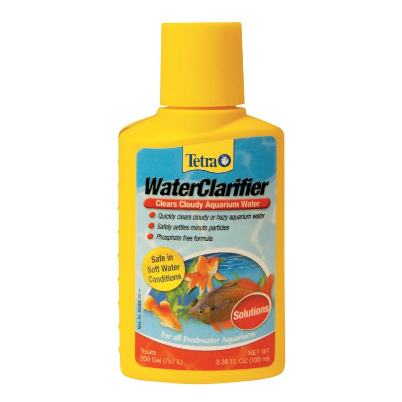 Tetra Water Clarifier, Aquarium Treatment Solution, 3.38 oz, Clears Cloudy Aquarium Water, Safe to Use with Fish and Plants, For Fresh Water - Image 1