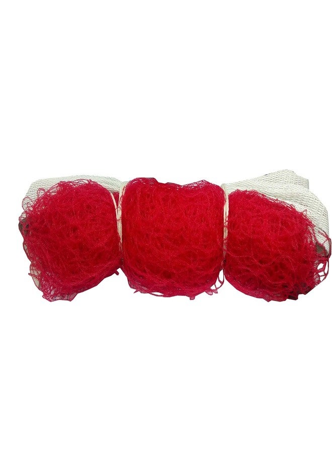 غريفين شبكة تنس الريشة من النايلون من GRIFFIN، 21 × 2.5 قدم (أحمر) - Image 1