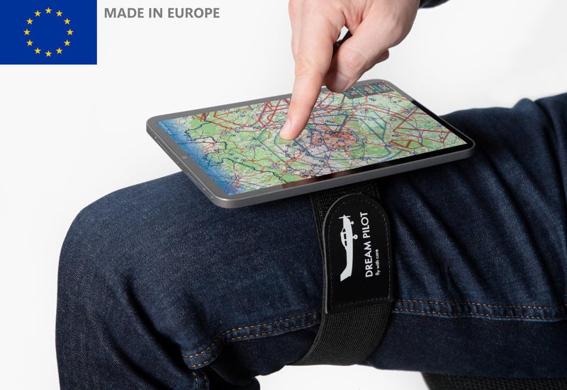 Dream Pilot Kneeboard for iPad, iPad Mini, iPhone, Any Android Smartphone, Any Tablet, Universal Solution - Image 2
