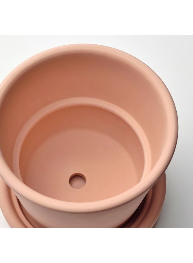 Terracotta Plant Pot with Saucer – Indoor & Outdoor Decorative Flower Pot, Durable and Stylish, 12 cm Diameter - Image 3