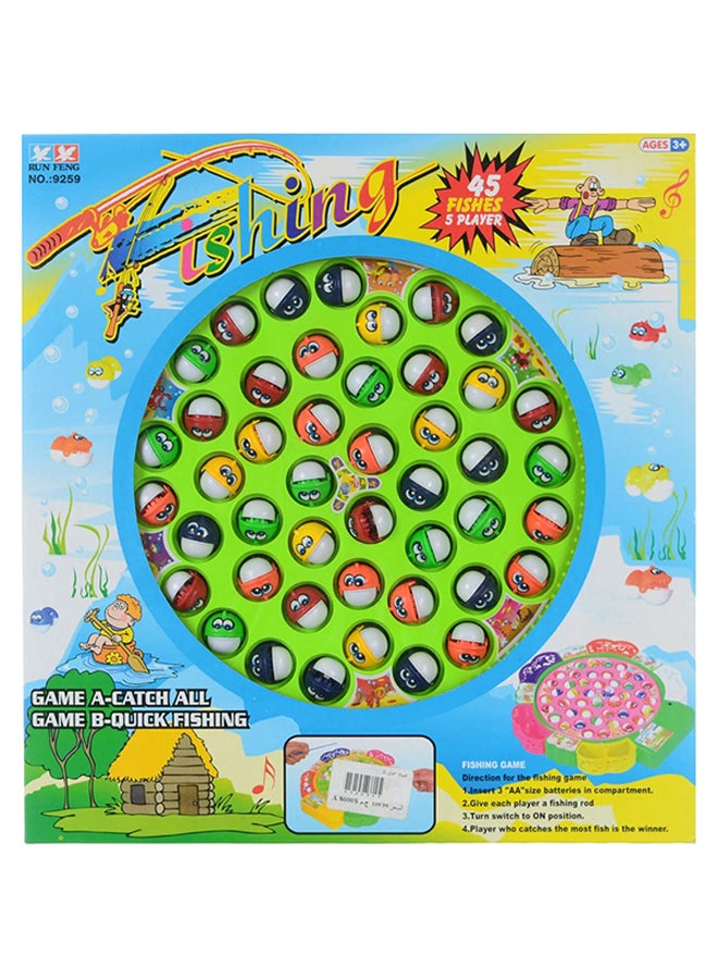 Indoor Fishing Game With Fishing Sticks - Image 1