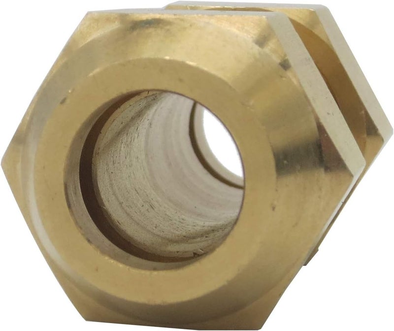 METER STAR Air Conditioning Copper Pipe Extension for Joint Double Connector Intermediate Connection Head Free Welding Butt Copper Tube Diameter 6-19mm Flare Nut (5/8" (15.58mm) Copper Tube) - Image 4