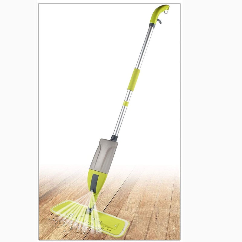 Pascol Aluminium Microfiber Floor Cleaning Spray Mop with Removable Washable Cleaning Pad and Integrated Water Spray Mechanism - Image 1