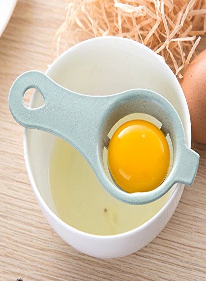 KOOSHLO Plastic Egg Separator White Yolk Sifting Kitchen Tool Baking Accessory,Egg Sieve Kitchen Gadget Cooking/Baker Tool Egg Extractor Multivolour (2) - Image 4