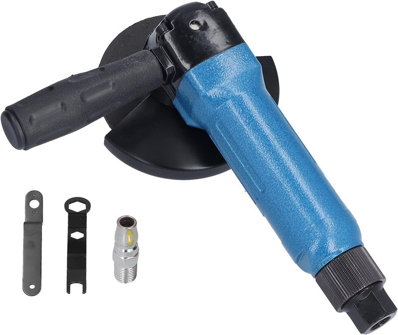 KANASI Pneumatic Angle Grinder, 4-inch adjustable speed 11000rpm alloy steel portable polishing tool for metalworking and automotive (Japanese Style) - Image 1
